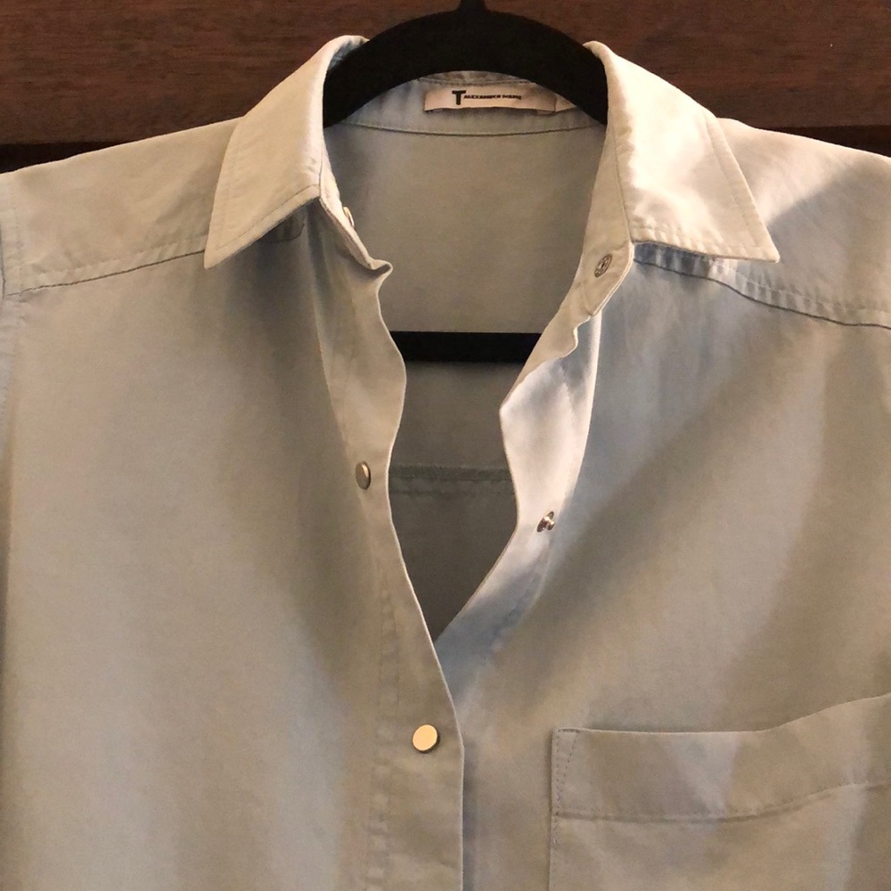 T BY ALEXANDER WANG button up shirt - Picture 2 of 5